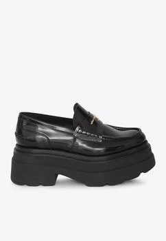 推荐Carter Platform Loafers in Calf Leather商品