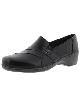 推荐May Marigold Womens Leather Slip On Loafer Heels商品