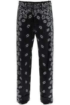 推荐BANDANA PRINT COTTON PANTS商品