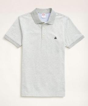 布克兄弟 polo, Brooks Brothers | Golden Fleece® Original Fit Feeder Stripe Polo Shirt商品图片 