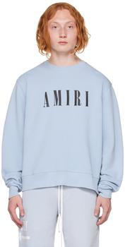 amiri卫衣, AMIRI | Blue Core Sweatshirt商品图片 