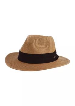 SCALA, SCALA | Braided Safari Hat with Black Band商品图片 