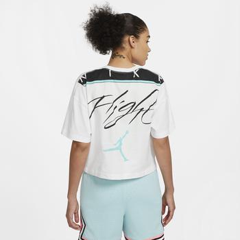 Jordan | Jordan Plus Size Essential GFX T-Shirt - Women's商品图片,7.4折, 满$99享8折, 满折