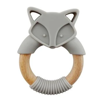 Tiny Teether Baby Designs Silicone and Beech Teether