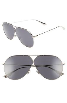 product Christian Dior 65mm Aviator Sunglasses image
