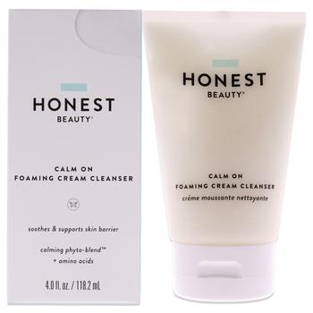 Honest | Calm on Foaming Cream Cleanser by Honest for Women - 4 oz Cleanser商品图片,7.1折