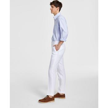 商品Tommy Hilfiger | Men's Modern Fit Flex Stretch Linen Suit Pants,商家Macy's,价格¥415图片