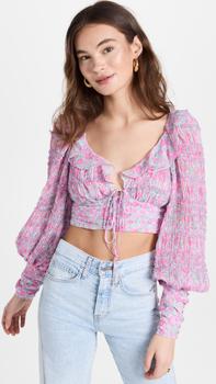商品For Love & Lemons | Saylor 女式衬衫,商家Shopbop CN,价格¥517图片
