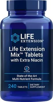 Life Extension | Life Extension Mix™ Tablets with Extra Niacin (240 tablets),商家Life Extension,价格¥402