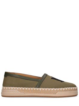 商品AMIRI | Cotton Canvas Espadrilles,商家LUISAVIAROMA,价格¥2710图片