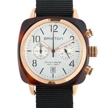 Briston | Briston Clubmaster Classic Acetate Gold White Dial Watch 17140.PRA.T.2.NB商品图片,4折