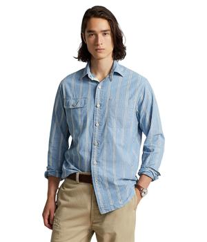 商品Ralph Lauren | Classic Fit Cotton Workshirt,商家Zappos,价格¥684图片
