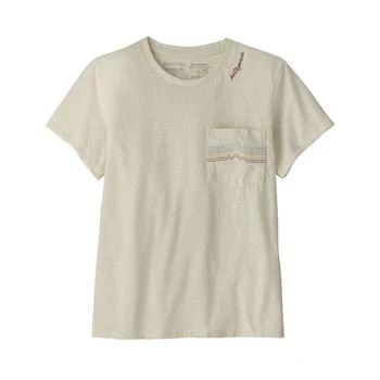 Patagonia | Women's Ridge Rise Stripe Pocket Responsibili Tee 6.0折