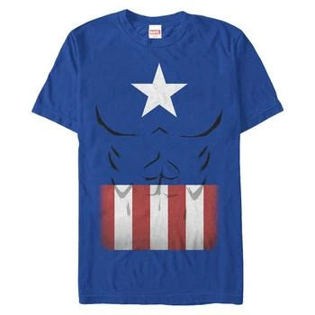 Marvel | Marvel Men's Captain America Suit Costume Short Sleeve T-Shirt,商家Macy's,价格¥186