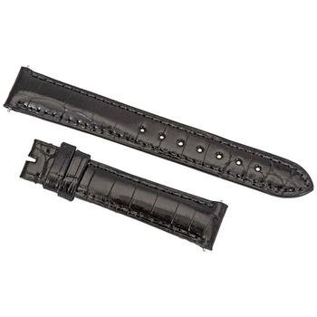 商品Hadley Roma | Hadley Roma 16 MM Shiny Black Nile Crocodile Leather Strap,商家Jomashop,价格¥359图片