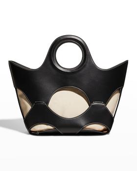 美国hereu, Hereu | Onada Cutout Leather Tote Bag商品图片 