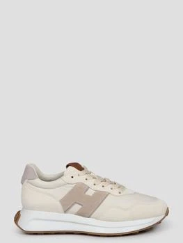 hogan | H641 Laced H Patch Sneakers 