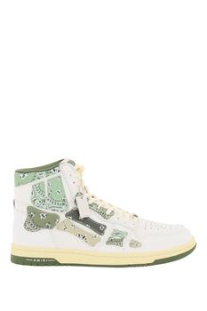 AMIRI | SKEL HI-TOP LEATHER SNEAKERS商品图片,额外6.5折, 额外六五折