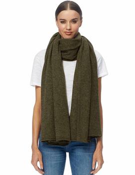 360 Cashmere, 360 Cashmere | 360 Cashmere - The Wrap - olive商品图片 