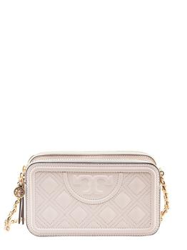 tory burch fleming真假, Tory Burch | Tory Burch Fleming Double Zip Crossbody Bag商品图片 8.7折