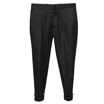推荐Alexander McQueen Black Cotton Zipped Hem Detailed Trousers M商品