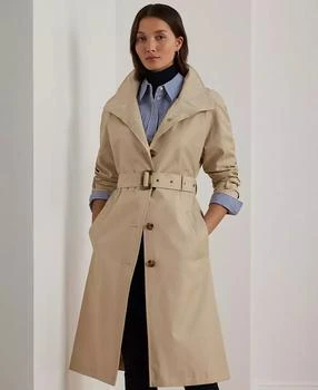 Ralph Lauren | Women's Double-Breasted Belted Trench Coat,商家Macy's,价格¥1289