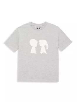 推荐Boy Meets Girl Little Kid's & Kid's Graphic Crewneck Short-Sleeve T-Shirt商品