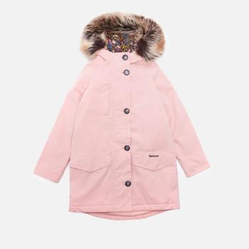 商品Barbour Girls' Walkworth Jacket - Secret Pink/Fuchsia Secret Garden,商家The Hut,价格¥549图片