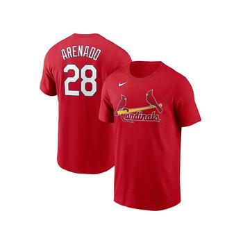 NIKE | Men's St. Louis Cardinals Name and Number Player T-Shirt - Nolan Arenado商品图片,独家减免邮费
