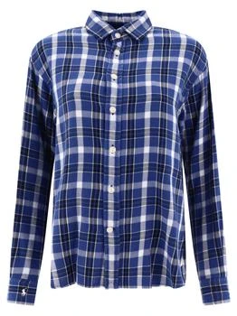 Ralph Lauren | Plaid Shirt Shirts Blue,商家Wanan Luxury,价格¥982