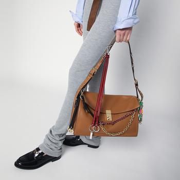 【美品】PRADA ハラコ フルジップ ブラウン 90819-32-