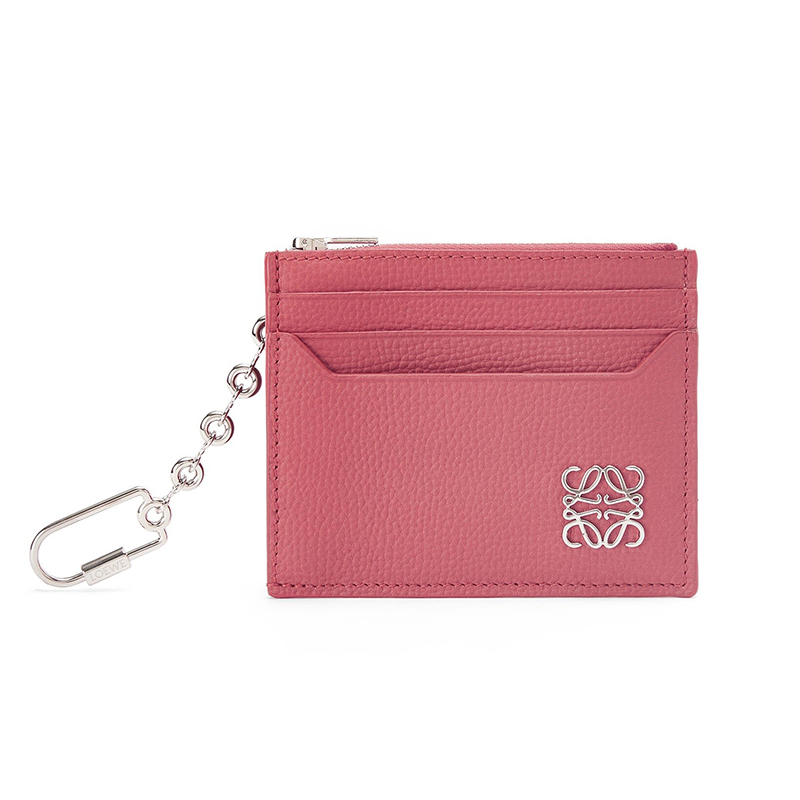 拉杆箱罗意威包, Loewe | LOEWE/罗意威 22新款 女士梅花色鹅卵石纹牛皮革徽标扣方形链条硬币卡片包C821R89X01-2823商品图片 额外9.5折, 包邮包税, 额外九五折