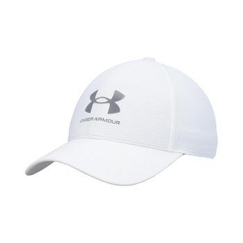 Under Armour | Men's White Logo Performance Flex Hat商品图片,
