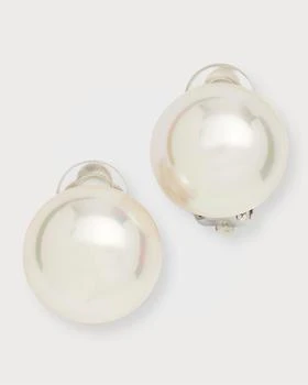 推荐Mabe Pearl Clip Earrings商品