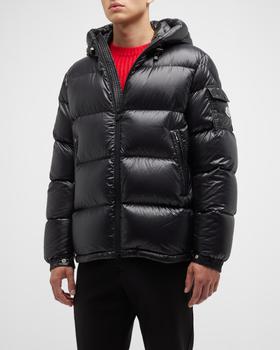 Moncler | Men's Ecrins Shiny Down Puffer Jacket商品图片,