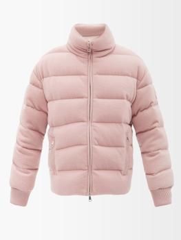 moncler羽绒服女, Moncler | Cayeux wool-blend down jacket商品图片 