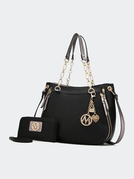 MKF Collection by Mia K. Farrow, MKF Collection by Mia K | Lina Vegan Leather Women’s Shoulder Bag商品图片 3.6折