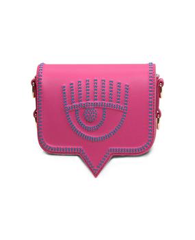 推荐Chiara Ferragni Wink Studded Chain-linked Clutch Bag商品