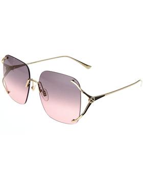 推荐Gucci Women's GG0646S 60mm Sunglasses商品