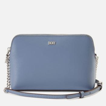 推荐DKNY Women's Bryant Dome Cross Body Bag - Steel Blue商品
