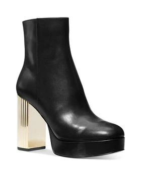 Michael Kors | Women's Porter Platform Metallic Heel Boots 额外9.5折, 额外九五折