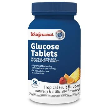 Walgreens | Glucose Tablets Tropical Fruit,商家Walgreens,价格¥59