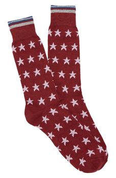 Lorenzo Uomo是什么牌子, Lorenzo Uomo | Star Crew Socks商品图片 4.7折