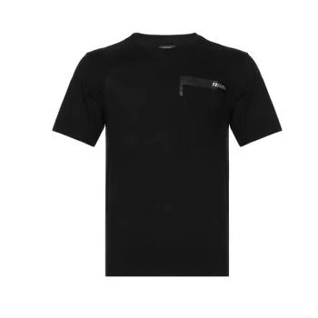 推荐ZEGNA 男士黑色棉质短袖T恤 VS372-ZZ602-K09商品