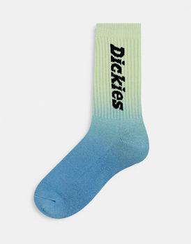 迪克斯怎么样, DICKIES | Dickies Seatac socks in green/blue商品图片 7.4折