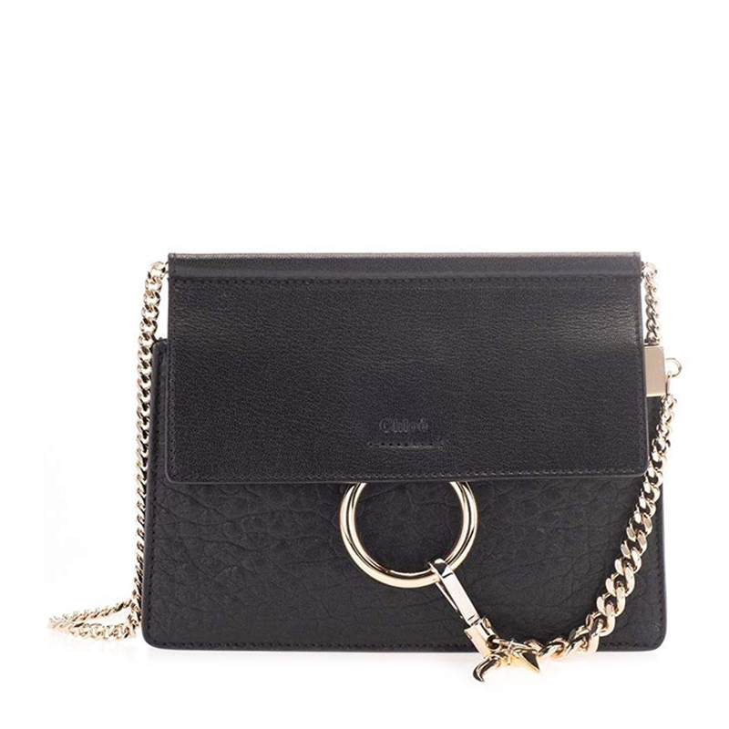 chloe c多少钱, Chloé | CHLOE' 女士黑色小牛皮斜挎包 CHC20SS202-C27-001商品图片 满$100享9.5折, 满折
