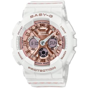 卡西欧剑鱼电子表, G-Shock | Women's Analog Digital Pink Heart White Resin Strap Watch 43mm商品图片 额外7.5折, 额外七五折