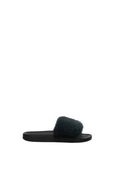 Givenchy | Slippers and clogs Fur Blue 4.5折