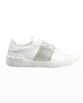 valentino rockstud高跟鞋, Valentino | Men's Embellished Rockstud Low-Top Sneakers商品图片 