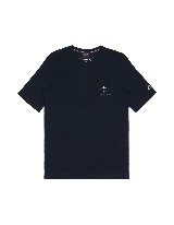 推荐PAUL&SHARK 男士黑色棉质短袖T恤 I14P1032-150商品